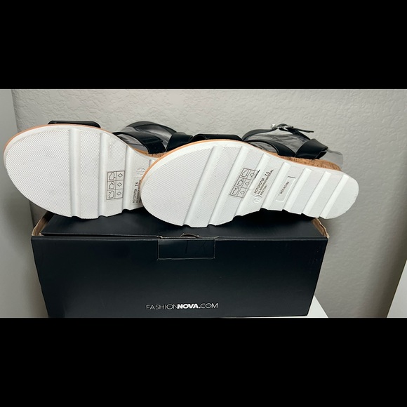 SOLD Better Recognize Strappy Sandals - Black - Picture 7 of 7